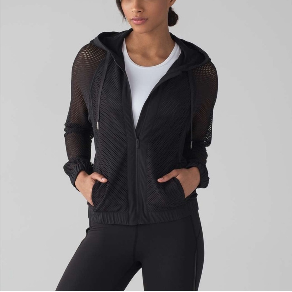 Lululemon mesh on mesh jacket 
Brand new without tags